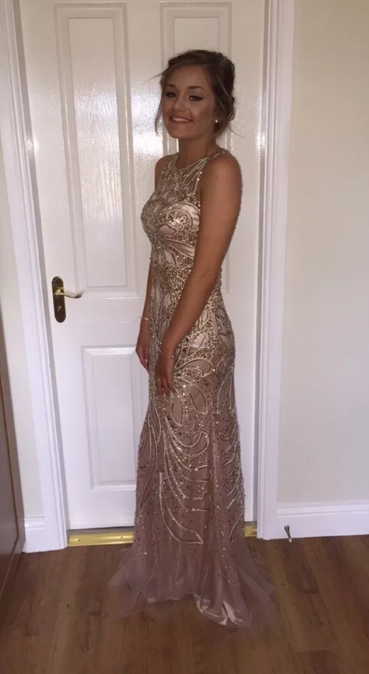 Rose Gold Prom Dress